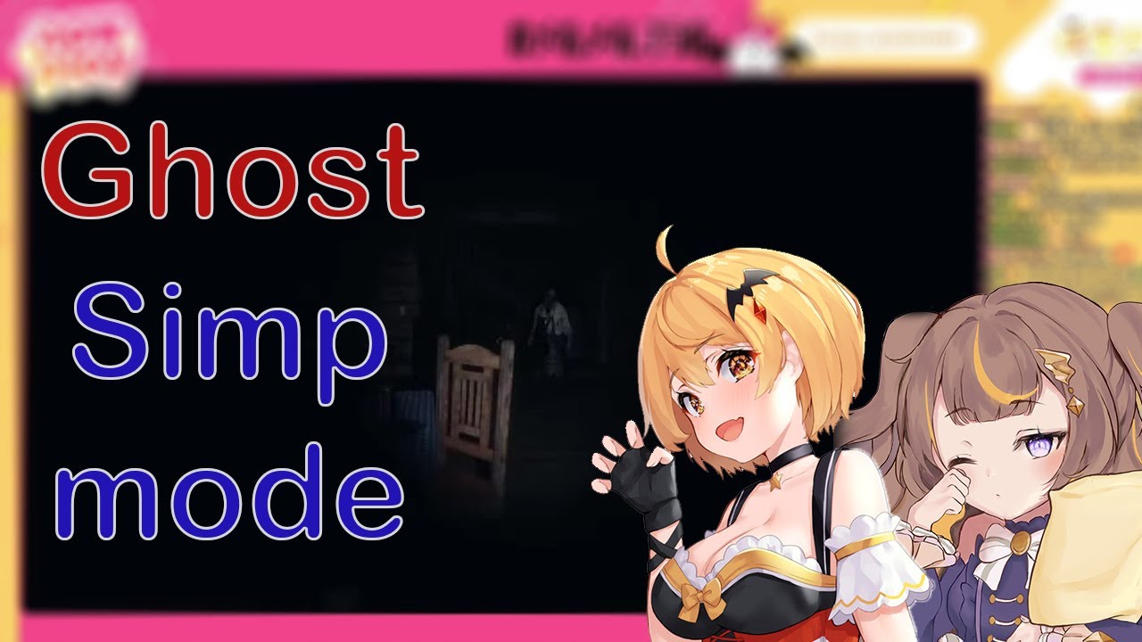 Mel got scared really hard when Ghost go Stalk mode