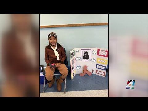 Fishweir Elementary School celebrates Black History Month with 'Live Wax Museum'