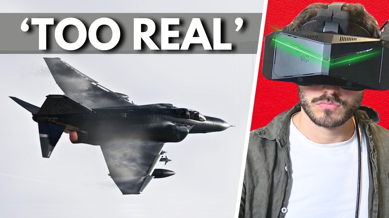 DCS F-4E Phantom | Слишком РЕАЛЬНО для ВИРТУАЛЬНОЙ РЕАЛЬНОСТИ! | Pimax Crystal