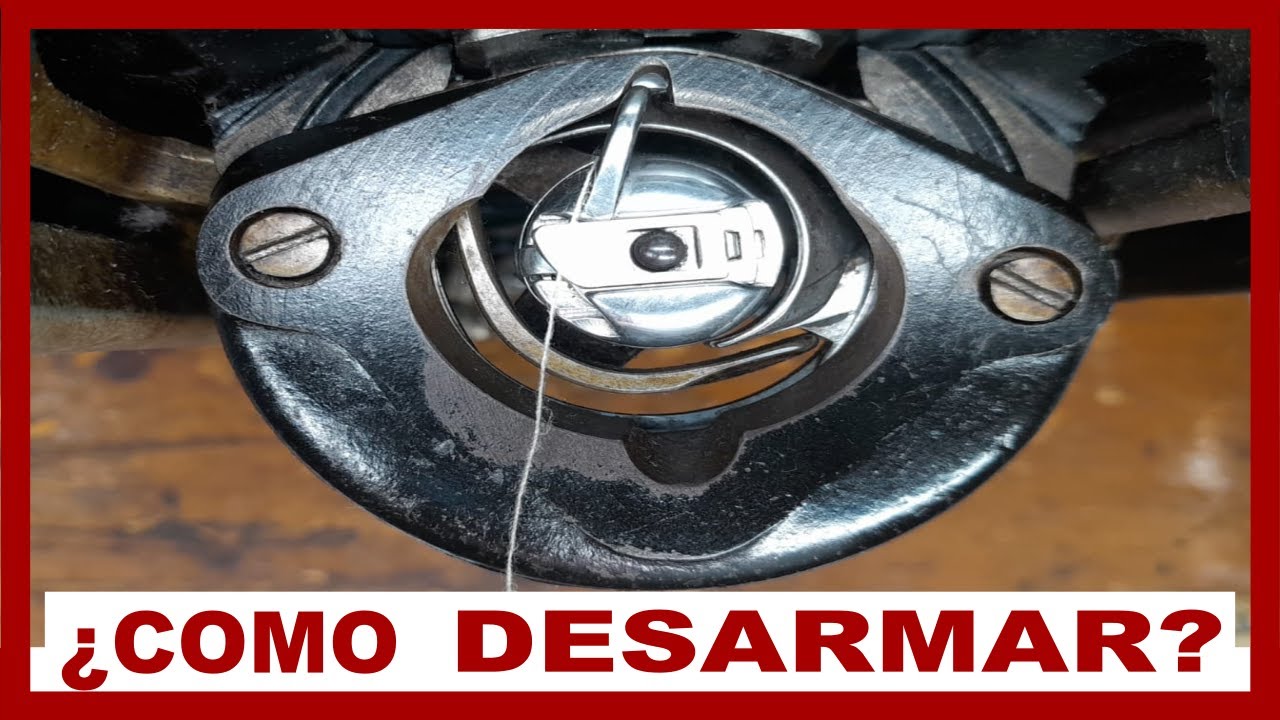 COMO DESARMAR LANZADERA SINGER NEGRITA FAMILIAR AÑO 1924
