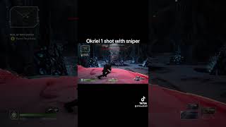 1 shot sniper OKRIEL