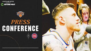 Isaiah Hartenstein | New York Knicks Postgame Press Conference | March 25th, 2024