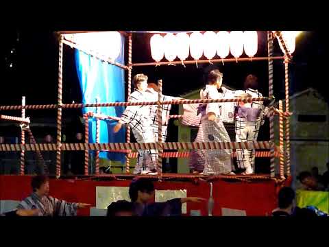 2018年文京区・白山神社例大祭⑱　盆踊り　文京音頭