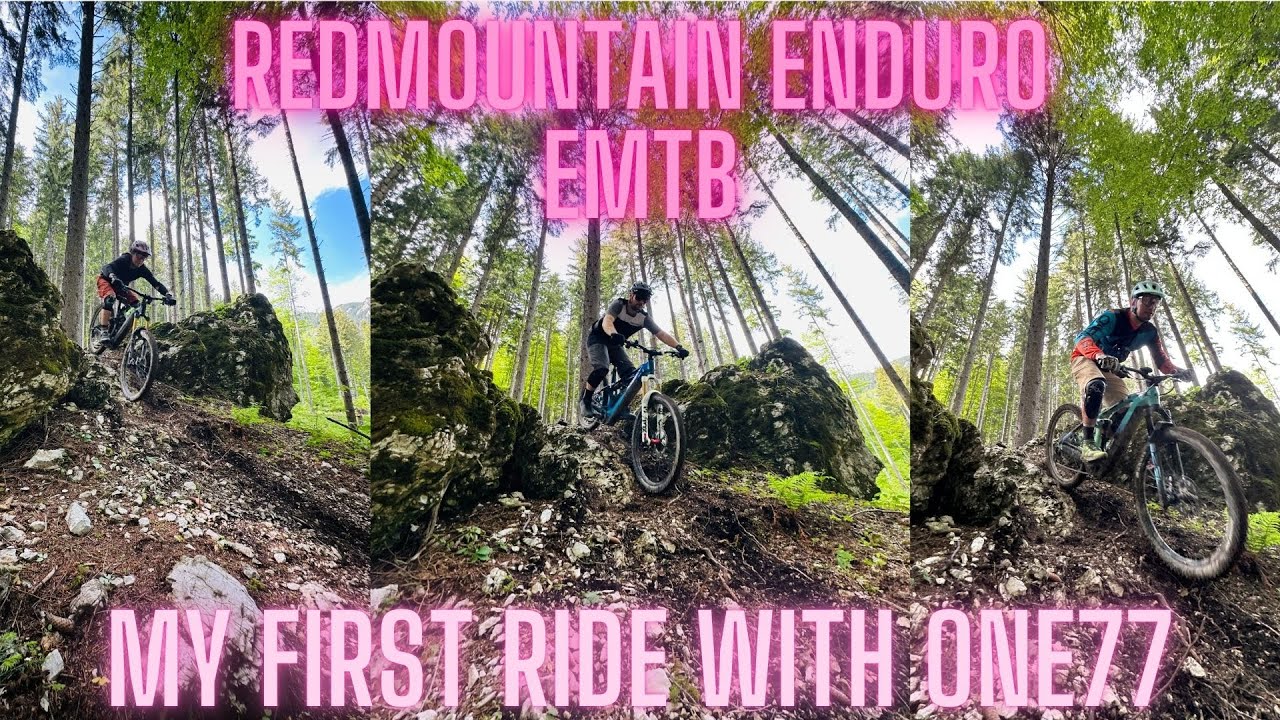 First Ride on the New Cube One77 ! | Red Mountain Enduro eMTB Trail Preview ⚡⛰️