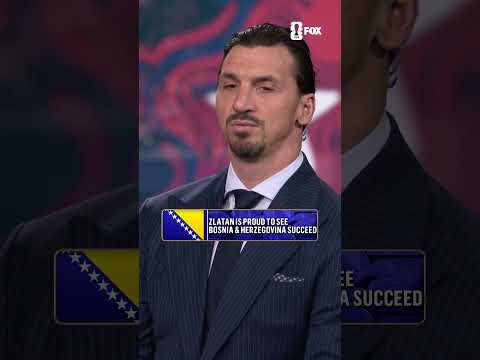 Zlatan on watching Bosnia and Herzegovina in this FIFA World Cup