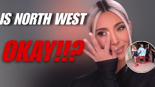 Is North West Okay!!? Kim Kardashian Is Worried!? #kimkardashian #news 