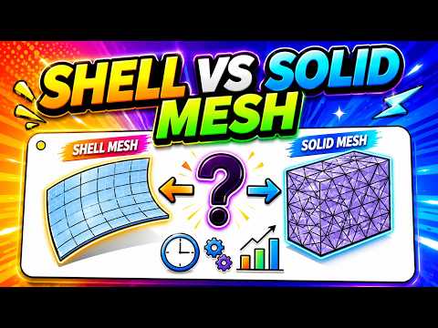 Shell vs Solid Mesh