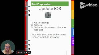 1 week Before Testing -iPad Prep 2023