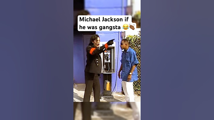 If Michael Jackson Was Gangsta 😂 #shorts #michaeljackson