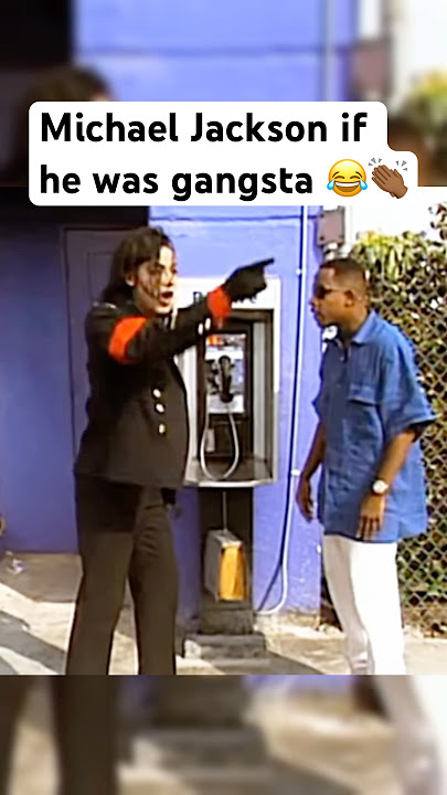 If Michael Jackson Was Gangsta 😂 #shorts #michaeljackson