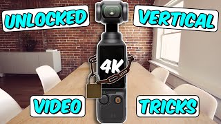 Secret DJI Pocket 3 4k Vertical Video And More!