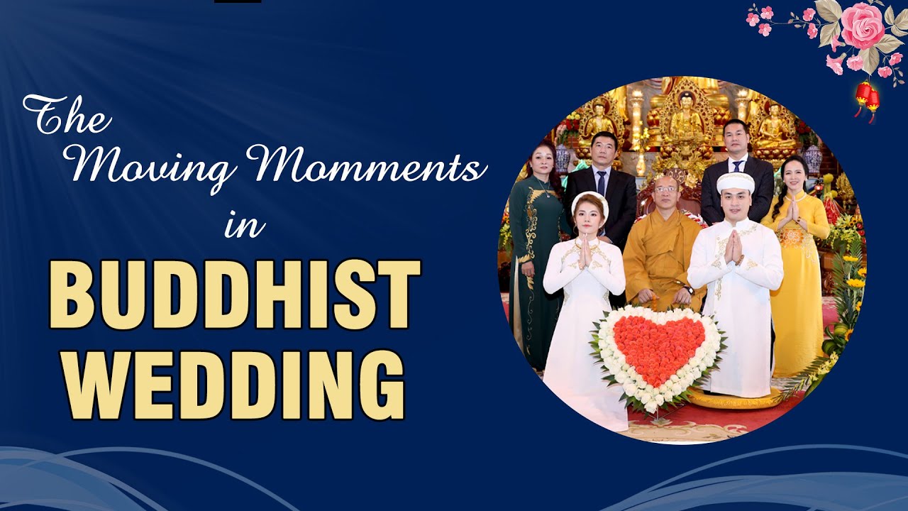 The Moving Moments in Buddhist Wedding | Ba Vang Pagoda