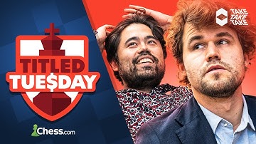 TITLED TUESDAY Winter Split Gameweek 4: All Y our Fav GMs Battle It Out In Blitz Chess!!