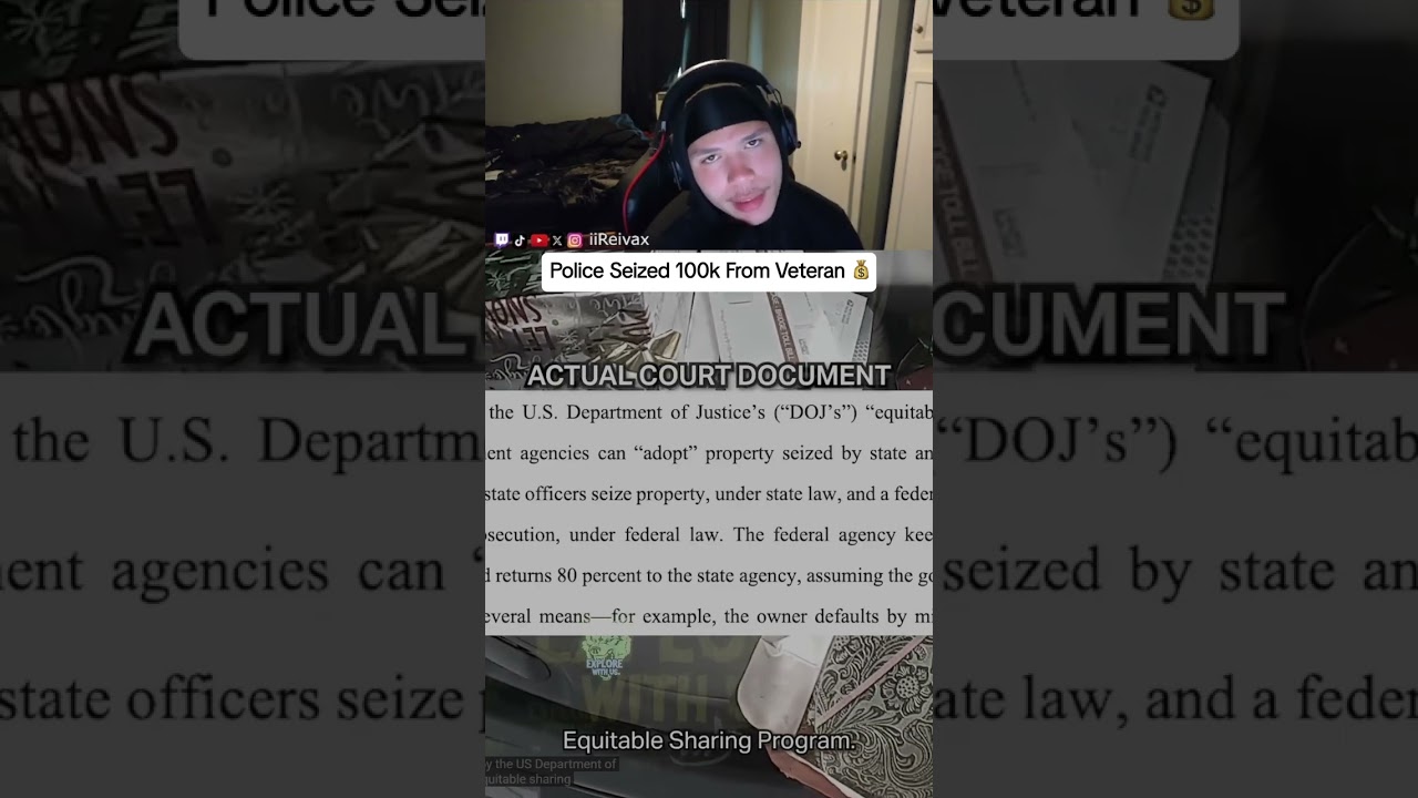 Police Seized Veteran's Life Savings