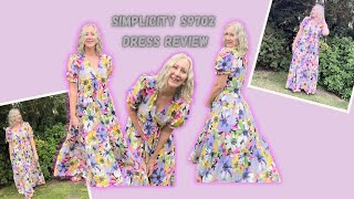 Simplicity S9702 Dress Review