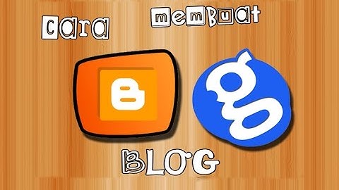 CARA MEMBUAT BLOG DI BLOGSPOT (BLOGGER) - DARI DASAR SAMPAI POSTING