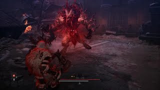 The First Berserker: Khazan - Red Beast vs Fallen Guardian [No Damage Hardcore]