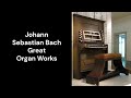 Johann Sebastian Bach Great Organ Works v1