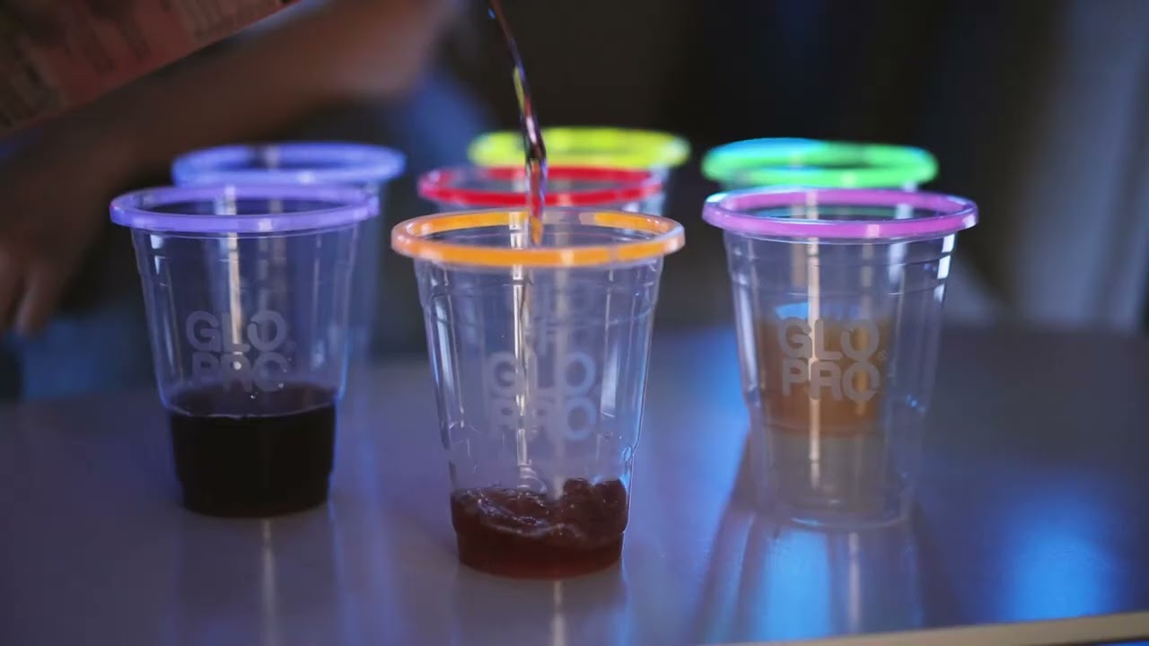 Glowing Party Cups YouTube