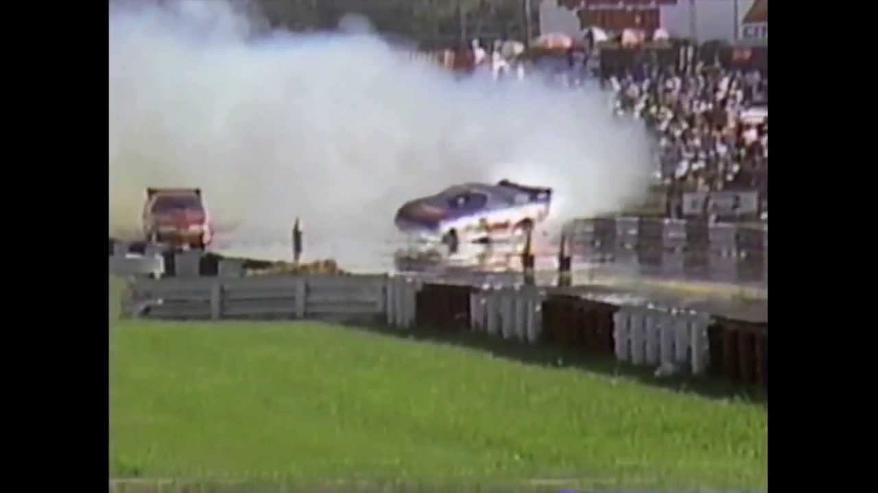 R.C. Sherman Funny Car Crash 1989 NHRA Cajun Nationals YouTube