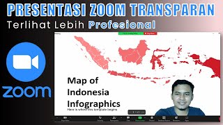 CARA MENAMPILKAN POWERPOINT DAN KAMERA WAJAH TRANSPARAN PADA ZOOM MEETING screenshot 5