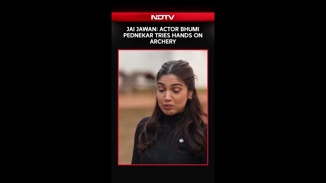 Jai Jawan | Actor Bhumi Pednekar Tries Hands On Archery At Assam Regimental Centre