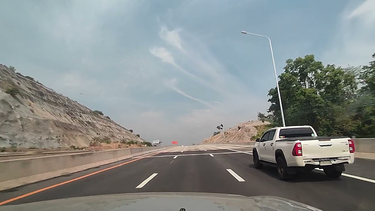 มอเตอร์เวย์m6กรุงเทพฯ - โคราชวิวสวยๆ