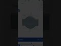 Cobain desain sederhana dengan onshape mobile #onshape #desain #3Ddesain