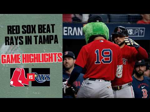 Red Sox vs. Rays Game Highlights (9/18/26) | MLB Highlights