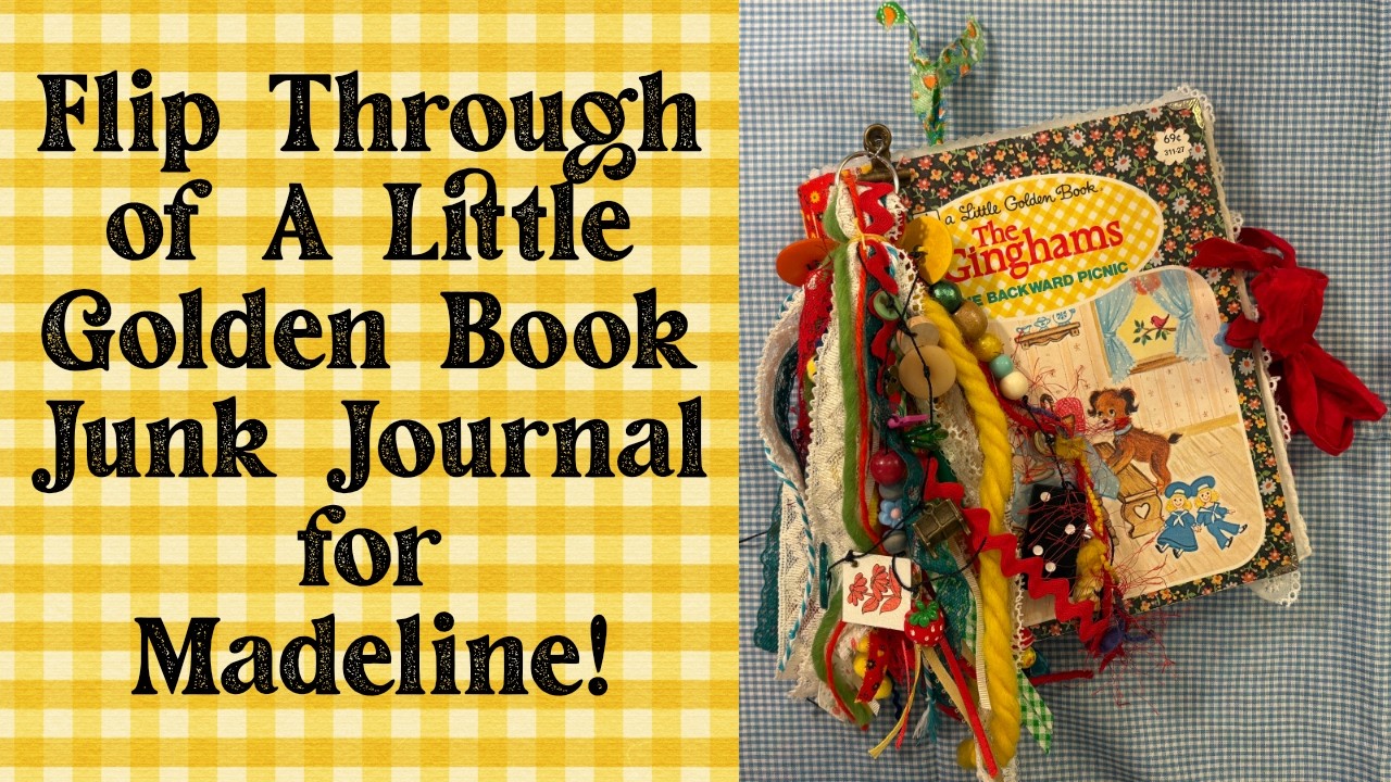 Choosing & Preparing Pages for Large or Oversized Junk Journals