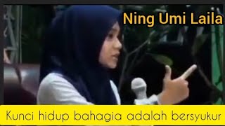 Download lagu Kunci hidup bahagia adalah bersyukur‼️Ceramah Ning Umi Laila