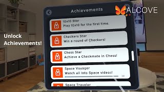 UNLOCK ACHIEVEMENTS IN ALCOVE VR! *Download on Meta Quest 2* VR for relaxation, travel, games + more screenshot 5
