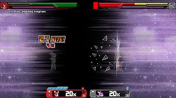Practical Turbo Amber combo in Rivals of Fighters Stage Rivals Of Aether