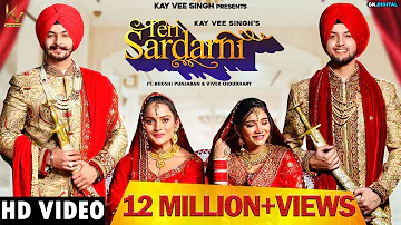 Teri Sardarni : Kay Vee Singh (Full Video) Ft. Khushi Punjaban & Vivek Choudhary | New Punjabi Song