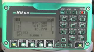 Total Station 20   Recording Data  Measuring and Recording   YouTube