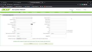 How to register for warranty for Acer laptops in India