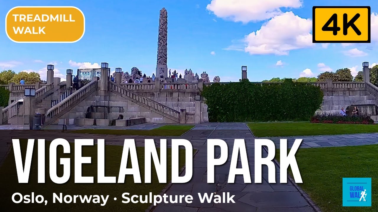 Vigeland Park 4K — World's Largest Single-Artist Sculpture Park, Oslo