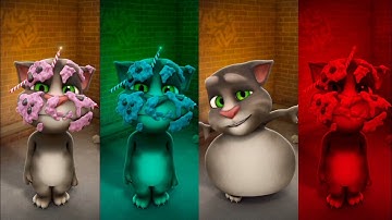 My Talking Tom -- Funny Movement Colors -- Gameplay Mobile [Part 17]