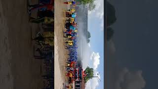 sirine damker #viral #funny #maenan #baby #dinosarus hujan hujan