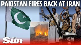 Pakistan launches revenge missile strikes on terrorist hideouts in Iran killing women & children'