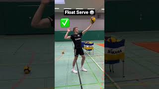 Volleyball Float Serve 🏐✅ #volleyball screenshot 1