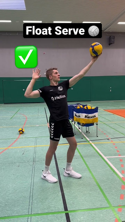 How to Float Serve in Volleyball 🏐✅ #volleyball