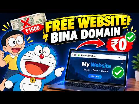 GitHub Pages Pe Free Website Banao — Domain Ke Bina (Hindi)