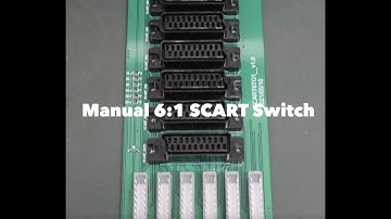 Manual SCART switch by Retro Gaming Cables