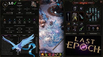 Cold Acid Flask Falconer @ 1660 Frostbite Damage - T7 Throwing Cost Rings (-5) Test | Last Epoch 1.0