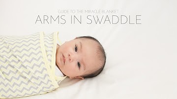 How to wrap the Miracle Blanket swaddle