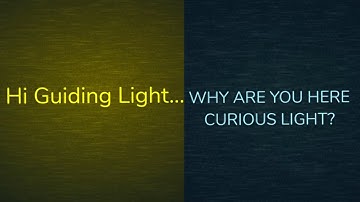 When Guiding Light Meets Curious Light…