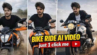Bike AI Stunt Photo To Video Editing | Google Follow AI Full Tutorial | AI Photo Animation Video screenshot 1