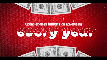 Coca-Cola Spend Endless Billions Of Dollars || Motion Graphic Recreation #videoediting #animation