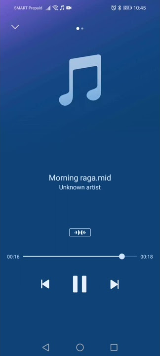Samsung ringtone: Morning raga